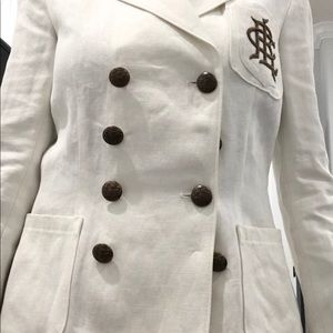Ralph Lauren white Blazer